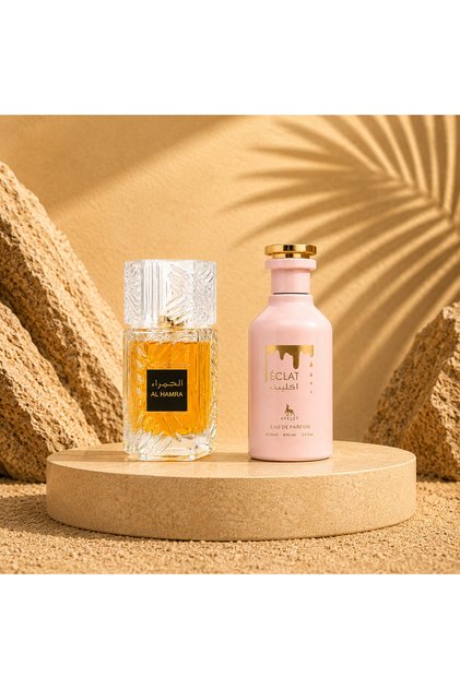 Set 2 parfumuri de Dama - Al hamra + Eclat (100ml)