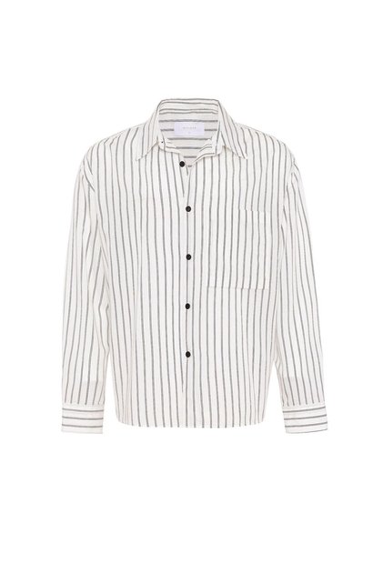 Relax fit striped men's shirt