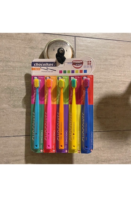 5pcs 5 Pcs Swiss Toothbrushes Colorful Candy Colored Soft Bristled Toothbrushes Accommodations Coupl