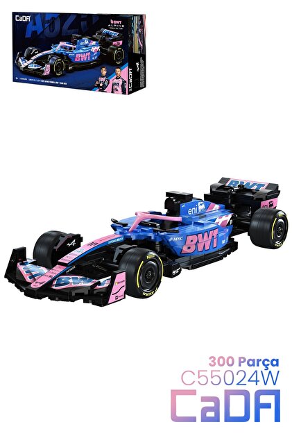 cada BWT ALPINE F1 Formula Aracı 1/24 Scale -C55024W (300 Parça