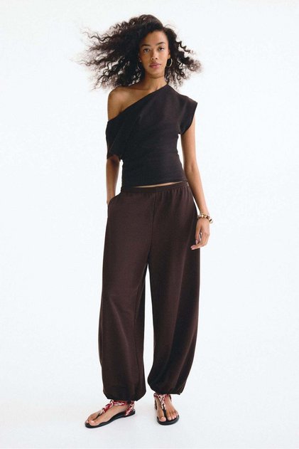 Balloon-leg joggers