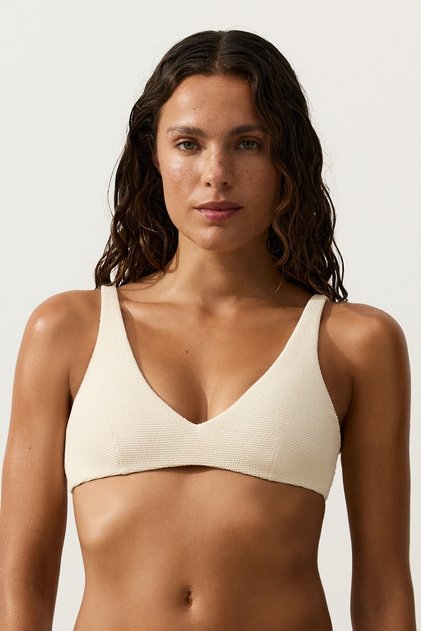 Crinkle Halter Bikini