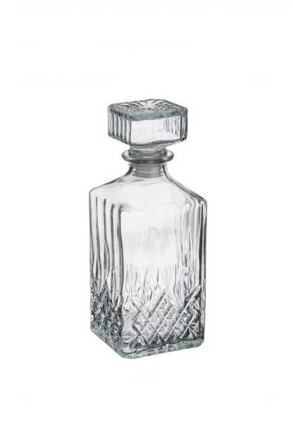 Sticlă de băuturi alcoolice din sticlă cu model – carafă elegantă pentru lichior 770 ml
