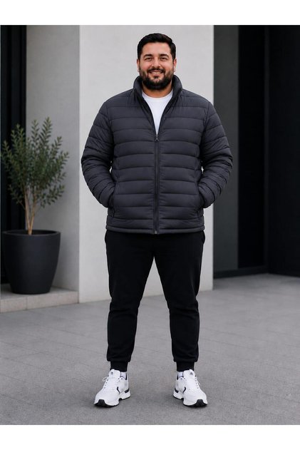 Plus Size Men's Inflatable Coat