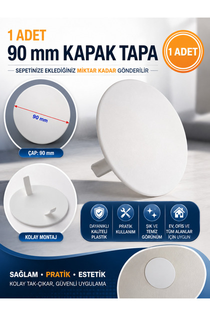 Lüx Bombeli Buat Kapağı 1. Sınıf H.Free (Beyaz)