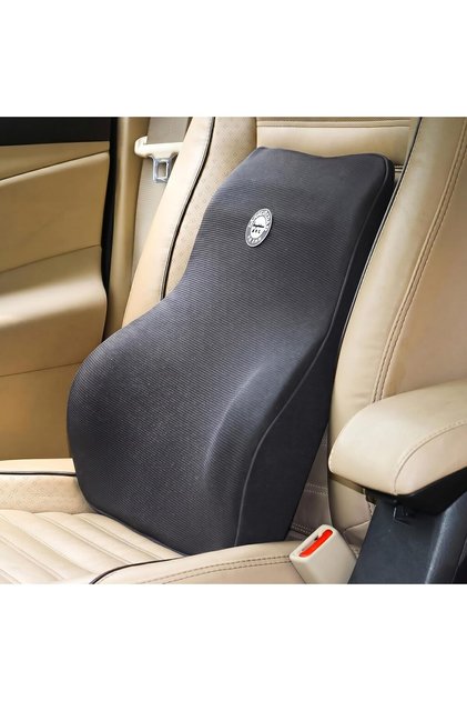 Lumbar Support Pillow for Car Seat & Office Chair – Memory Foam Back Cushion for Lower Back Pain Relief