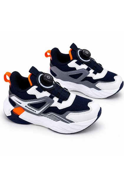 Neo Smart Laced Children's Sports Shoes Navy Blue 31-35