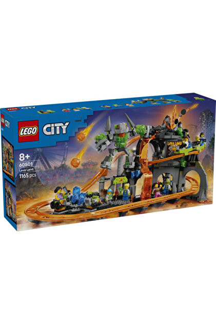 LEGO 60501 LEGO® City Lava Land Hız Treni Parkı - Fiyatı, Yorumları