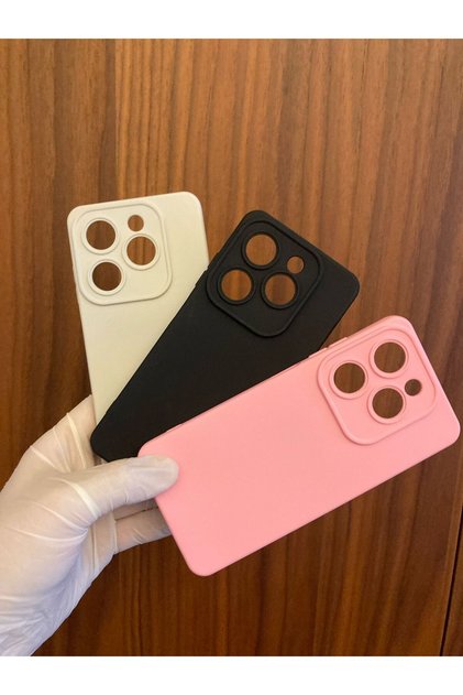 Tecno Spark 20 Inside Case Velvet Silicone Launch Phone Case(Kj5N)(3 Pcs)
