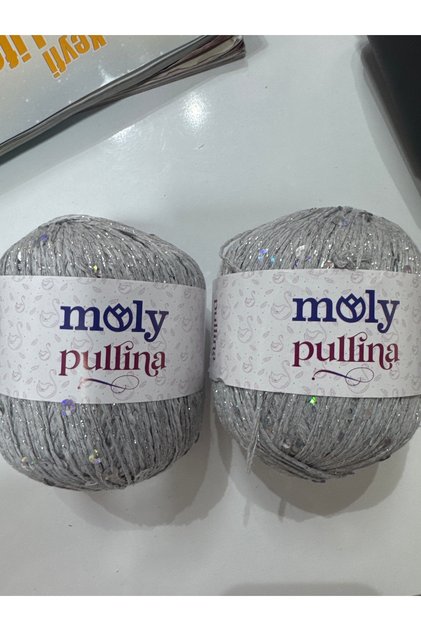 Moly Simli pullu koton ip 2 adet