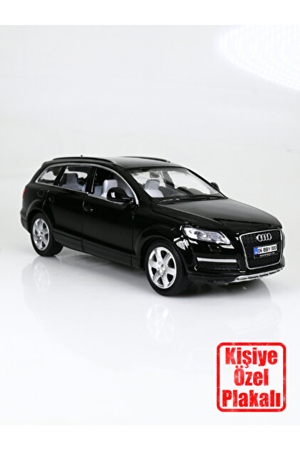 scntoys 1:26 Ölçek Audi Q7 Jip Diecast Model Araba Siyah Audi Q7