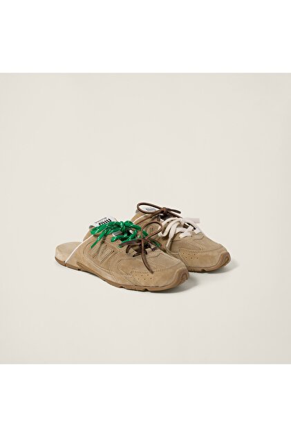 Balance X Miu Miu 530 SL faded suede mules