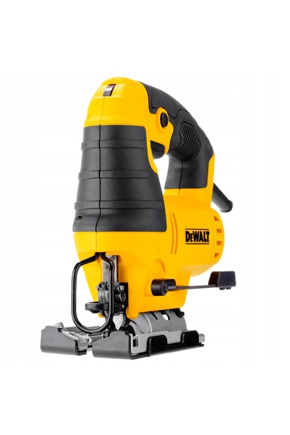 Ferăstrău circular de 650W cu funcție de tăiere și reglare a piciorului DWE349