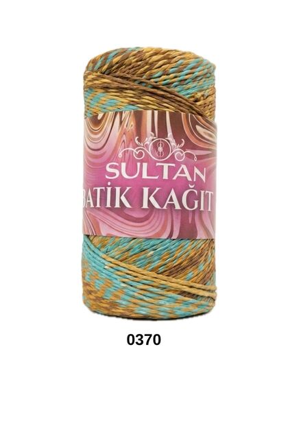 1 Piece Sultan Batik Paper Rope-Bag-Hat-Clasp-Basket-Bracelet Rope - Color:370