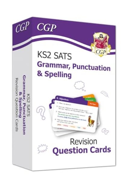 بطاقات أسئلة تدريبية جديدة لاختبارات SATS الإنجليزية KS2: النحو والنقوشات الإملائية والتهجئة (لأختبارات عام 2022)