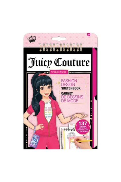 Juicy Couture Τετράδιο Σχεδιασμού Μόδας (4426)