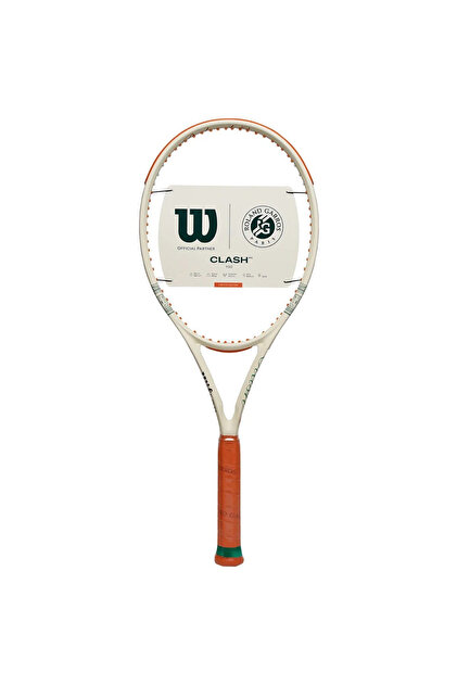 Wilson Clash 100L V3 Roland Garros Tenis Raketi 280 Gr. WR204411 Wilson Clash 100L V3 Roland Garros Tenis Raketi 280 Gr. WR204411