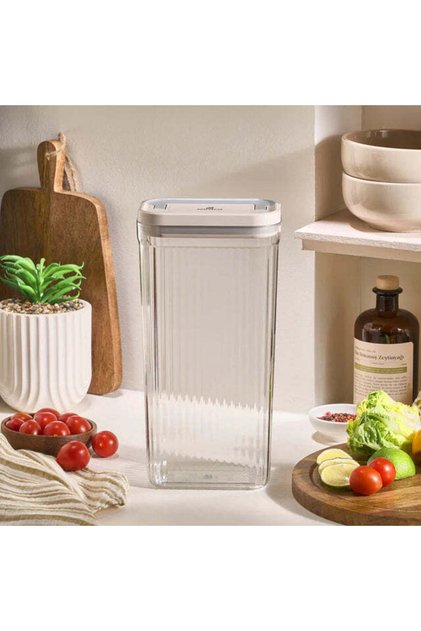 Set de recipiente de depozitare Flex, 2 piese, 3200ml, Transparent