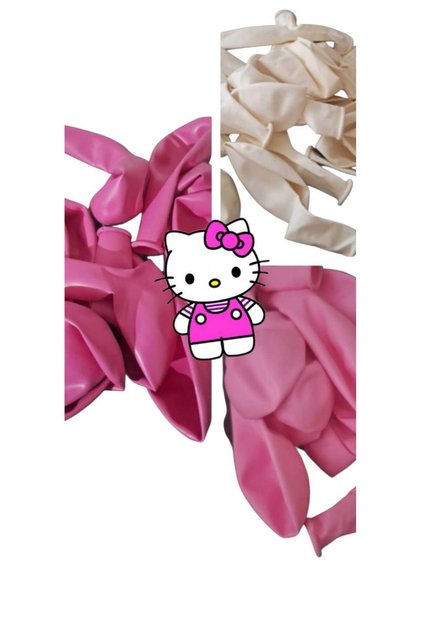 hello kitty balon seti 10lu