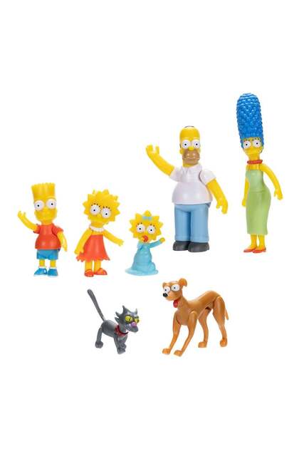 Jakks Pacific The Simpsons Ailesi 7'li Figür Paketi 17539 - Fiyatı