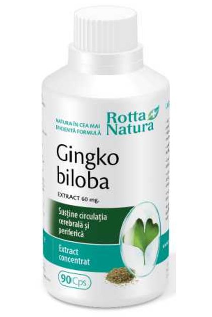 Ginkgo Biloba Extract 60mg - 90cps