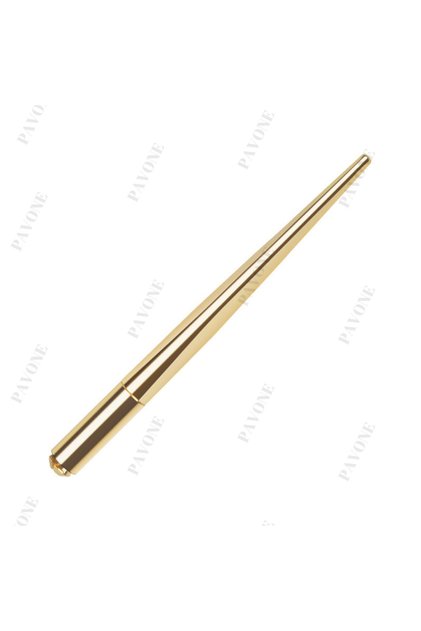 Kaş Tasarım Kalemi - Microblading Kalemi | Phibrows Universal Holder Muadil Logosuz - Microblading Uygulama Kalemi - Gold Renk