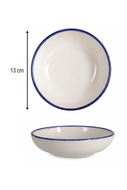 12'li Valencia Kase Sığ 13Cm Rim Lacivert