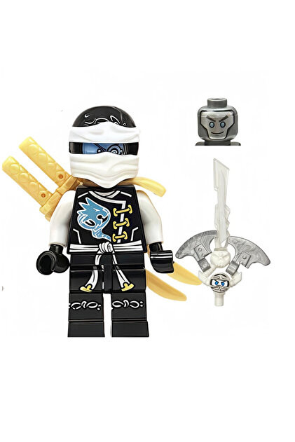 山仁　YAMAZIN 2LP セット yamanS Ninja Zane Skybound Suit Figür Yapı Blok Oyuncak(Custom