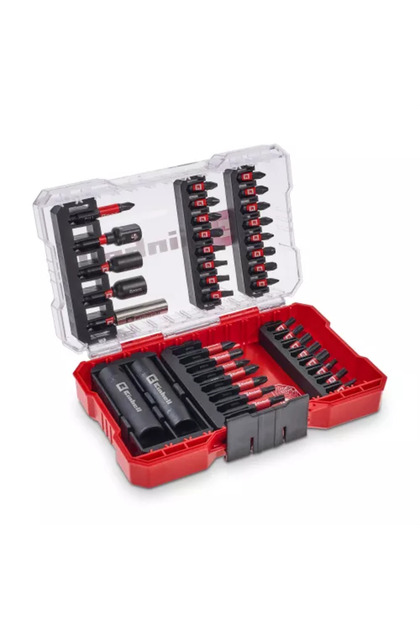 Set 39 biti impact si tubulare M-CASE biti de 25 mm biti de 50 mm tubulare hexagonale suport
