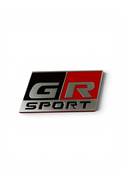Toyota GR Sport Krom Metal Logo Bagaj Çamurluk İTHAL