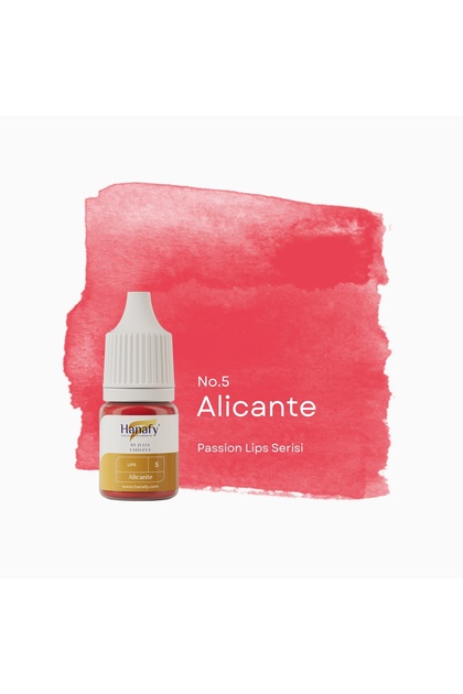 Passion Lips Alicante No5 Kalıcı Makyaj Dudak Pigmenti - 5ml