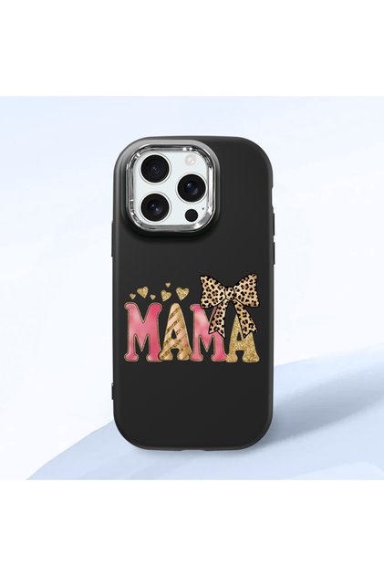 Black Silicone Case Compatible with iPhone 16 Pro with Shock-Absorbing Camera Protections