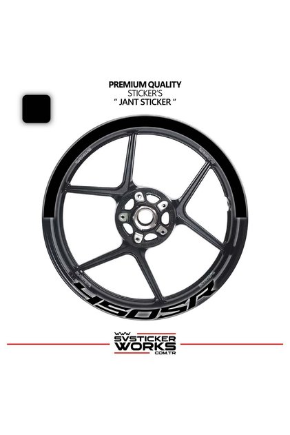 Cfmoto 450Sr Wheel Rim Strip – Half Rim Covering & 450Sr Lettering Sticker Set