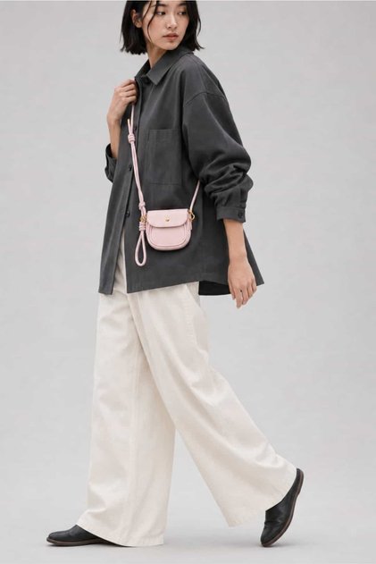 Mini Muse Crossbody Bag with Adjustable Strap Detail