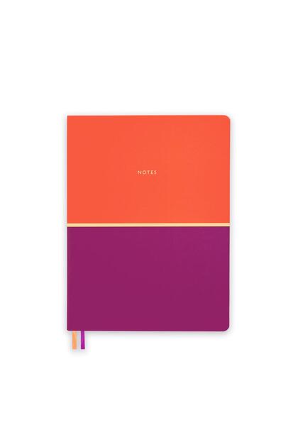 19X25 Hardcover Colourblock Duo - Tangerine Cabernet