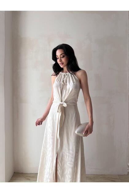 Rochie Maxi TARON 6489 - Crem