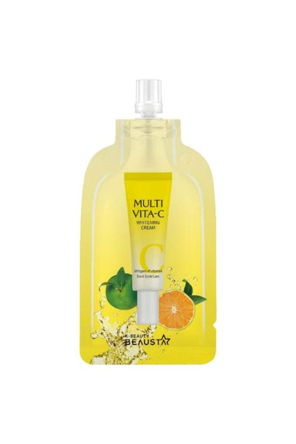 Bioasta Vitamin C and Green Yuzu Whitening and Moisturizing Cream - 15 ml