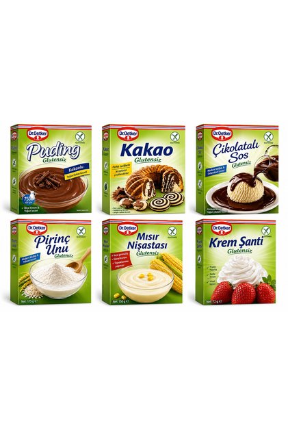 🔥 Glutensiz 6’lı Avantaj Seti