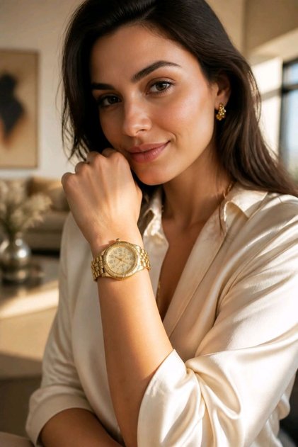 Premium Metal Strap Watch