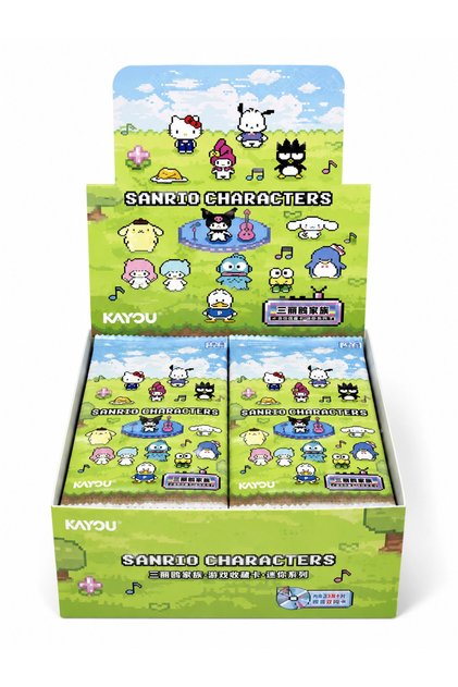 KAYOU Sanrio Characters Koleksiyon Kartı Booster Paket Rastgele 1 Adet