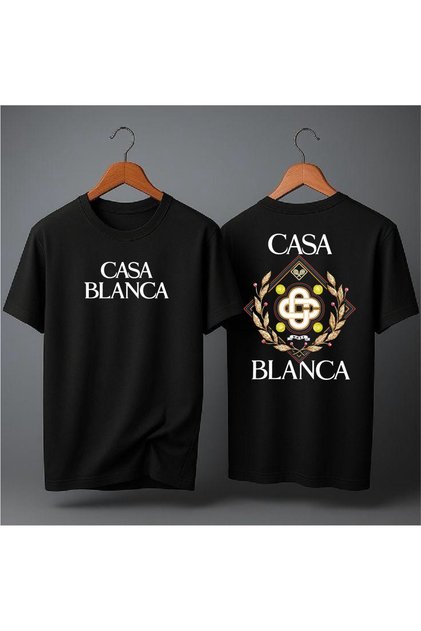 Casa Blanca Printed Oversized T-Shirt