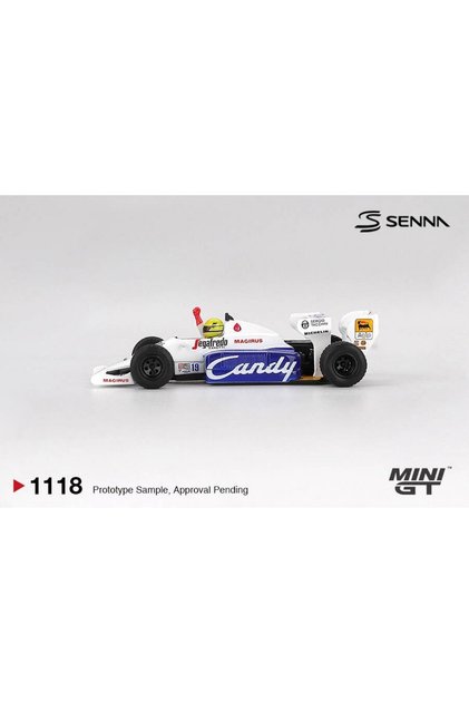 1/64 Toleman TG184 #19 Ayrton Senna 1984 Monaco Grand Prix 2nd Place MGT01118