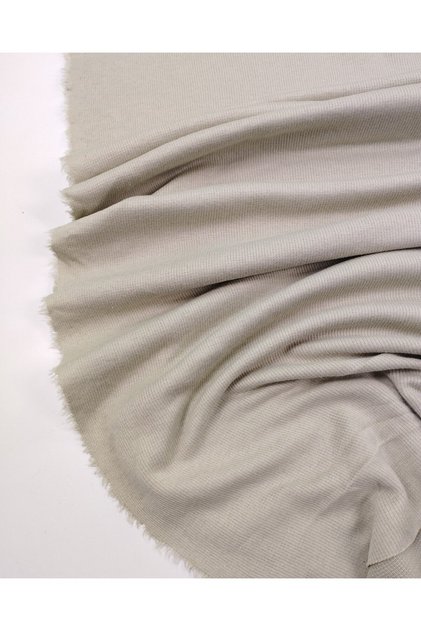 Light Green Thin Flexible Knitted Fabric Soft Dress & Blouse Material Width: 150cm