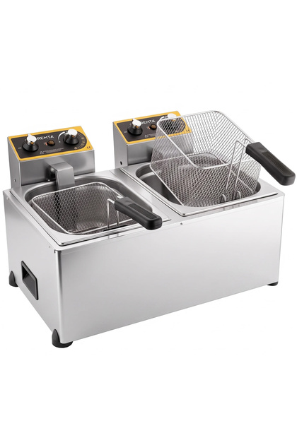 5+5 lt Pro Model Çiftli Elektrikli Fritöz - R93P