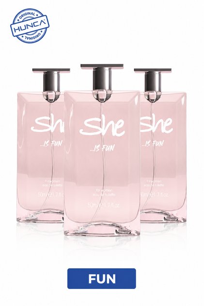 Fun Kadın Parfüm Edt (3 Adet x 50 ml)