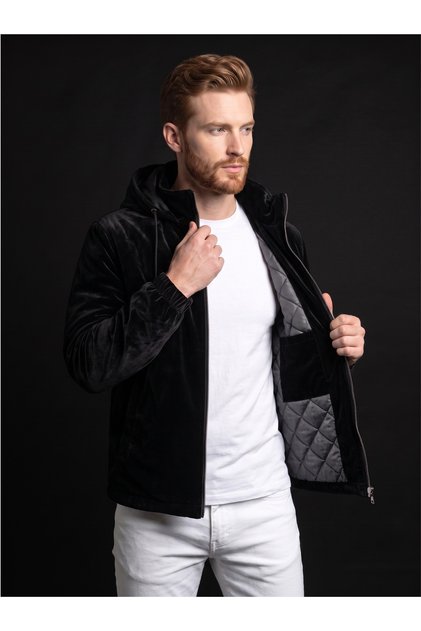 Men's Water and Windproof Quilted Coat Jacket