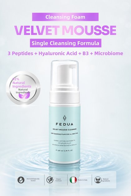 Velvet Mousse Cleanser Purifying Facial Cleansing Foam 100 ml