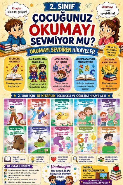 Set of 10 Stories 8 That Make Reading Fun for 2Nd Grade (48 Pages)