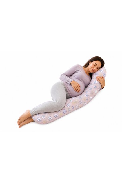 Pernă de sarcină multifuncțională Bebedeco în formă de C Sweet Dreams