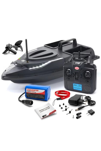 Σκάφος Nadit και Momit U70, 2 δεξαμενές, 1,5kg, 500m, 12000mAh, 5,4km/h, τηλεχειριστήριο 2,4GHz